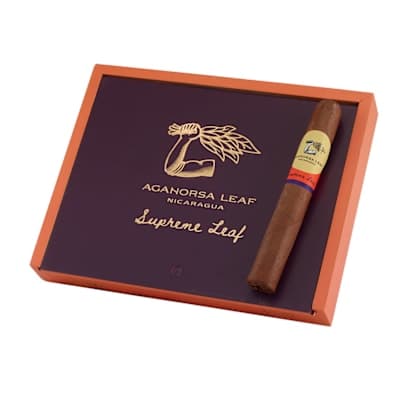 Aganorsa Leaf Supreme Leaf Toro Round Natural