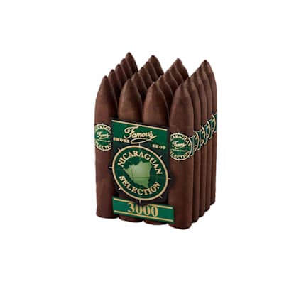 Famous Nicaraguan Selection 3000 Torpedo Natural