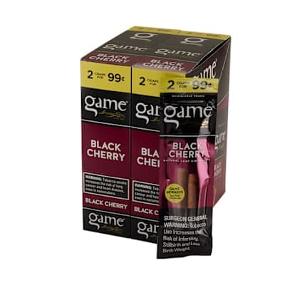 Garcia y Vega Game Cigarillos Black Cherry