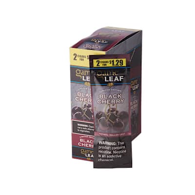 Garcia y Vega Game Leaf Cigarillos Black Cherry