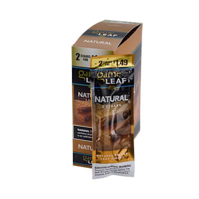 Garcia y Vega Game Leaf Cigarillos Natural
