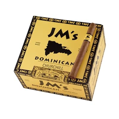 JM's Dominican Sumatra Churchill Natural