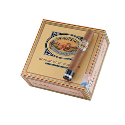 La Aurora Preferidos Sapphire Connecticut Shade Robusto Natural