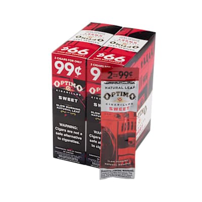 Optimo Sweet Natural Leaf Cigarillos