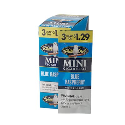 White Owl Mini Cigarillo Blue Raspberry